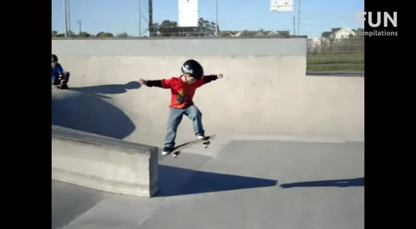 Skate Kids in Safety Gear